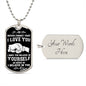 My Son | I believe in you - Dog tag