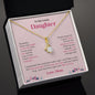 My Daughter | I'm here for you - Alluring Beauty necklace