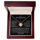 To My Daughter - Love Dad - Necklace Gift Set